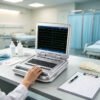 Nain-02 SE-12N Laptop Type ECG Machine 15 Inch ECG Machine with 12 Lead Synchronous Acquisition and Display 18 Channel Electrocardiogram