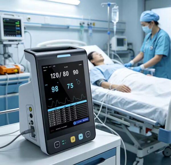 SM-P8A Parameter Monitor Portable Handheld 8 Inch Vital Signs Monitors SPO2+PR+TEMP+NIBP