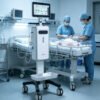 Nain-02 P6 TemperatureControl System ICU Ventilator Invasive/Non-Invasive Modes Turbine Driven CE Certified