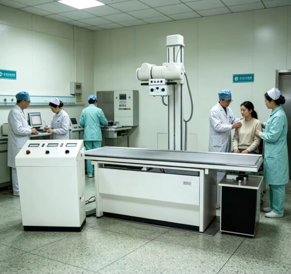 Nain-02 SF200BZ 200mA Medical X-Ray Machine Hospital Upright X-ray Machine 200mA Four-Way Movable Bed X Ray Machine