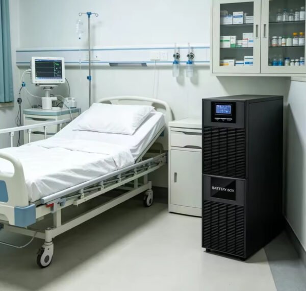 Nain-02 6KVA Three Phase On-line UPS (Double Conversion) Pure Sine Wave Zero Transfer Time CE Certified for Computer Medical Data