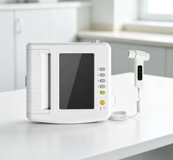 SP100B Digital Medical Spirometer Lung Function Testing Device