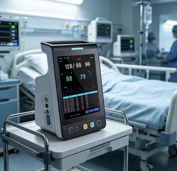 SM-P8A Parameter Monitor Portable Handheld 8 Inch Vital Signs Monitors SPO2+PR+TEMP+NIBP
