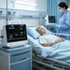 M10 Multiparameter Patient Monitor 10 Inch Touch Screen ECG NIBP SpO2 RESP TEMP CE Hospital Vital Signs Monitor