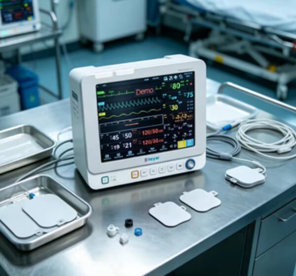 MAGNOLIA 12 Medical Multiple Waveform Display Adjustable Multi-parameter Patient Monitor