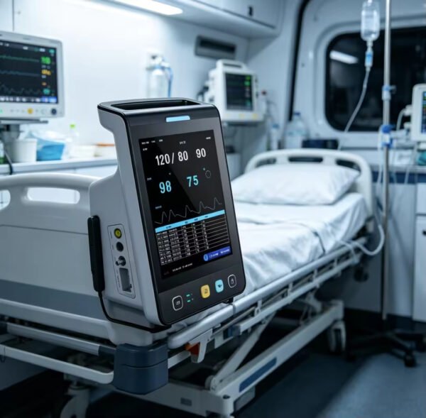 SM-P8A Parameter Monitor Portable Handheld 8 Inch Vital Signs Monitors SPO2+PR+TEMP+NIBP