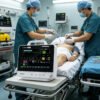 M10 Multiparameter Patient Monitor 10 Inch Touch Screen ECG NIBP SpO2 RESP TEMP CE Hospital Vital Signs Monitor