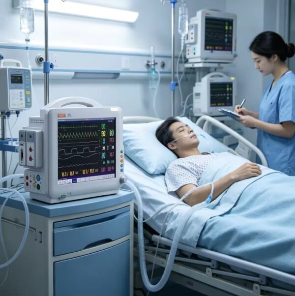 Q3 Medical Multi-parameter Full Range Vital Signs Hospital ICU CCU Ambulance Touch Screen Electric Patient Monitor