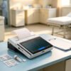 Neoecg T180 With Touch Screen Medical Electrocardiogram 3 Channel 12 Lead Portable ECG Machine