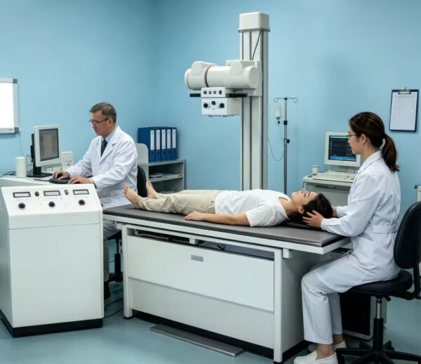 Nain-05 SF200BZ 200mA Medical X-Ray Machine Hospital Upright X-ray Machine 200mA Four-Way Movable Bed X Ray Machine