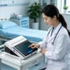 Neoecg T180 With Touch Screen Medical Electrocardiogram 3 Channel 12 Lead Portable ECG Machine
