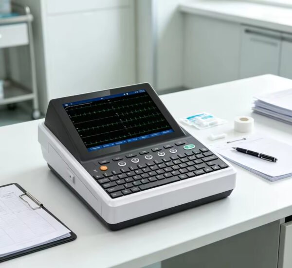 Nain-05 SE-12B HIgh Resolution Zoncare U90 Portable 12-Lead ECG Machine 9.7-inch Portable Digital 12 Channel EKG ECG Electrocardiograph