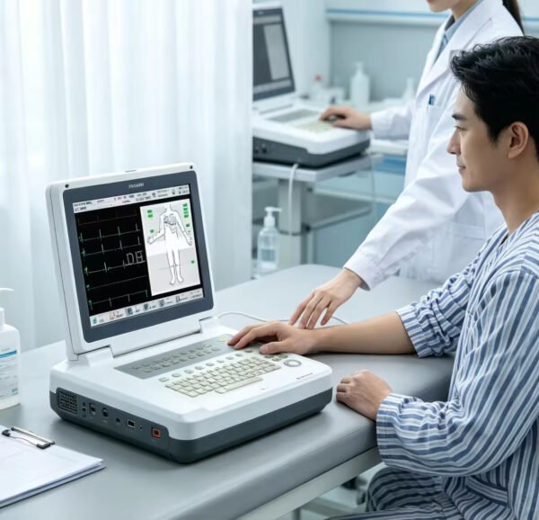 SE-12M Electrocardiography Device 12 Channel ECG EKG Machine Electrocardiogram Machine Electrocardiograph