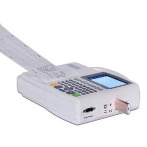 Nain-06 E6 Hot Selling Portable ECG Monitor 6 Channels ECG Machine 5 Inch Color Screen 12 Leads Handheld Electrocardiograph Monitor