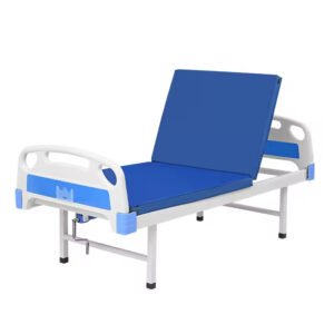 Main-01 C-03 Single Crank Bed Manual Nursing ABS 6cm Mattress Flatbed Elderly Patients Hospital Home