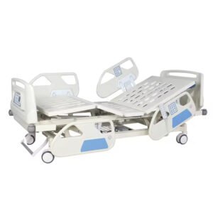 Main-01 SR-GD01 Five Function Electric Bed with Weight Scale Hospital Furniture Medical ICU 5-function Electric Hospital Nursing Bed