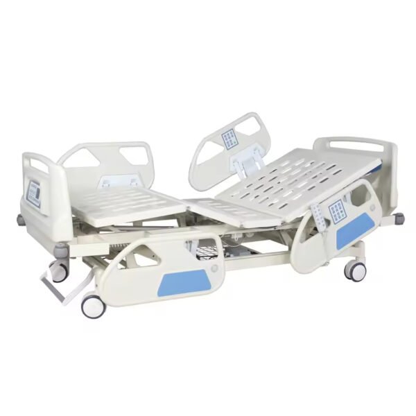 SR-GD01 Five Function Electric Bed with Weight Scale Hospital Furniture Medical ICU 5-function Electric Hospital Nursing Bed