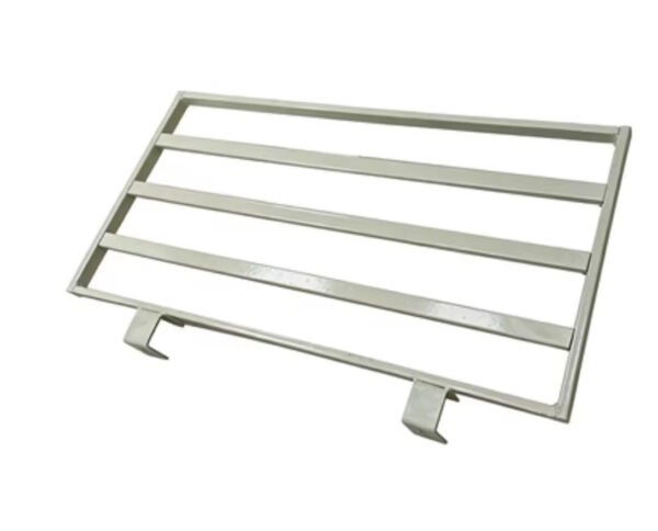 SP-06 Bed Rail Storage Shelf, Adjustable Hospital Bed Accessories Clamp-on Table for Patient