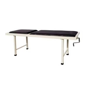 Main-01 A-16 Best Selling Factory-Sold Medical Bed Steel Base with Artificial Leather Cover Patient Exam Table Examination Bed