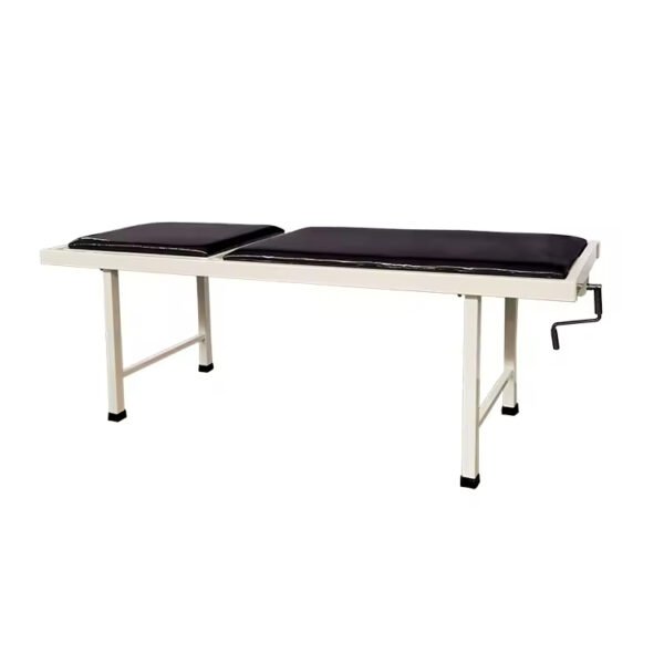 Main-01 A-16 Best Selling Factory-Sold Medical Bed Steel Base with Artificial Leather Cover Patient Exam Table Examination Bed