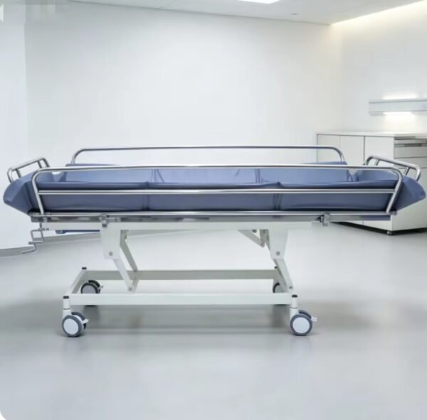 Main-01 T-07 Manual Two-function Bathing Bed Hospital Shower Bath Bed for Disabled Patient