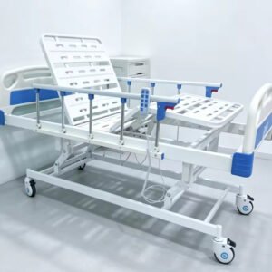 Main-01 TE-04 3 Functions Electric Bed Manual Hospital Wards Patient Care Medical Beds Nursing Bed