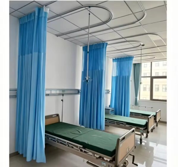 SP-17 U-shaped Partition Railway Curtains Hospital Bed Accessories