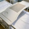 SP-04 Over-bed Table Medical Dining Table Board Metal ABS Plastic Material for Hospital Bed Use