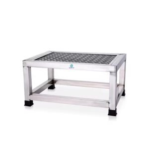Main-02 SP-10 Sunoro Stainless Steel Pedal Thickened Non-Slip Footrest and Heightened Steps Examination Bed Stairs Step
