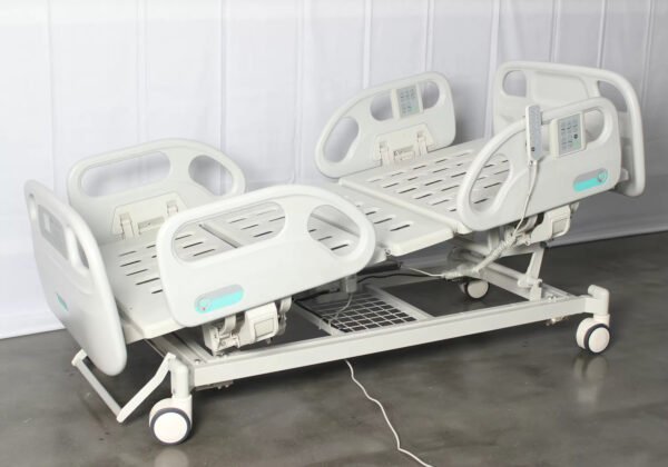 SR-GD02 Five Function Electric Bed with Weight ICU Electric Hospital Bed With Hand Control Remote for Clinic
