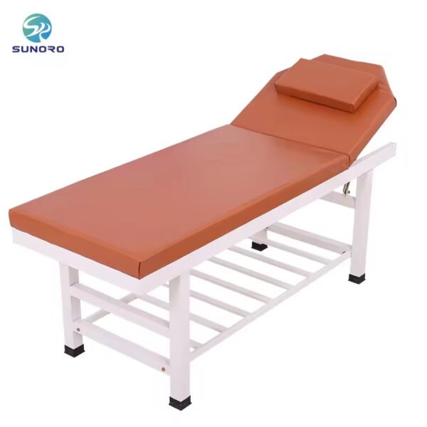M003 Metal Frame Spa Massage Table for Facial Spa Bed Hospital Examination Bed Patient Comfort Durable