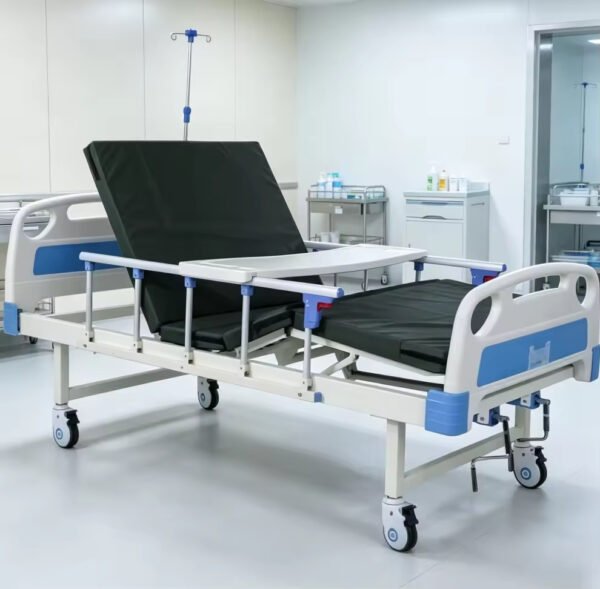Main-02 T-05 2 Crank Bed Medical Equipment ABS Two Crank Manual Hospital Patient Nursing Bed