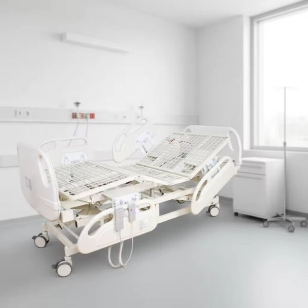 SR-GD04 Medical Grade Multifunctional ICU Bed 7 Functions Electric Hospital Bed for Patient Nursing and Care