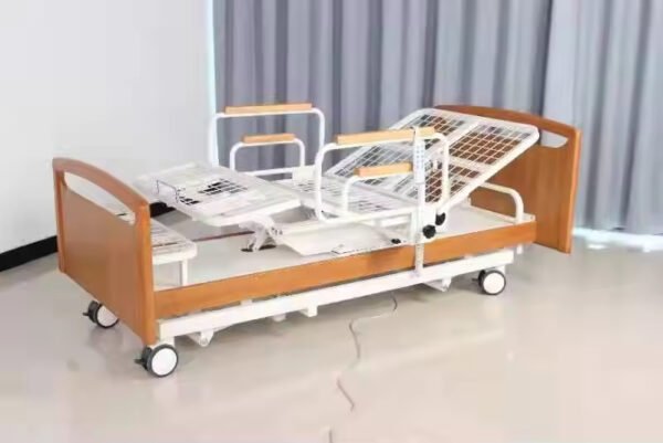 Main-02 SE-180 Rotation Bed for Home Care Patient Electric Wooden Hospital Beds for Home Nursing Home Care Bed for the Elderly