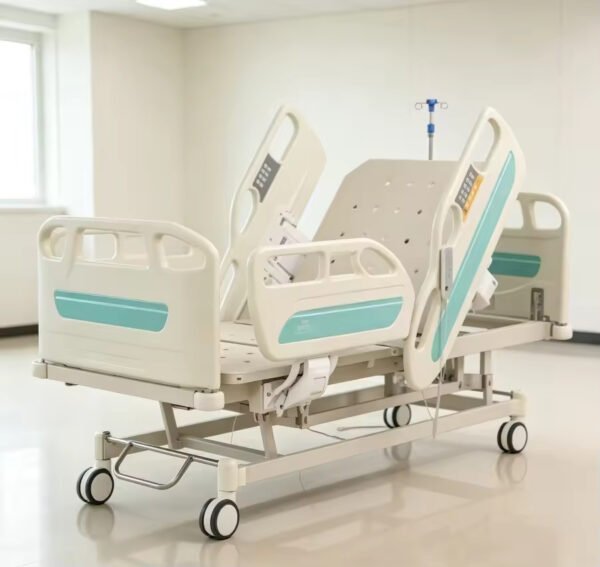 Main-02 SR-GD09 Five Function Electric Hospital Bed (with Weighing Scale)