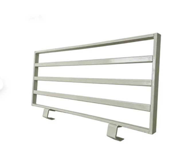 SP-06 Bed Rail Storage Shelf, Adjustable Hospital Bed Accessories Clamp-on Table for Patient