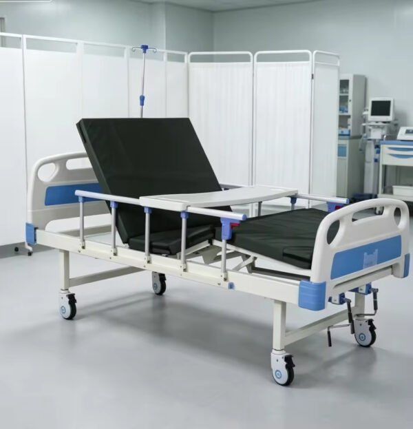 Main-03 T-05 2 Crank Bed Medical Equipment ABS Two Crank Manual Hospital Patient Nursing Bed
