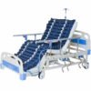 Main-03 T-401 The hospital special double bed, the medical nursing bed is manually adjusted, with guardrails, comfortable and durable