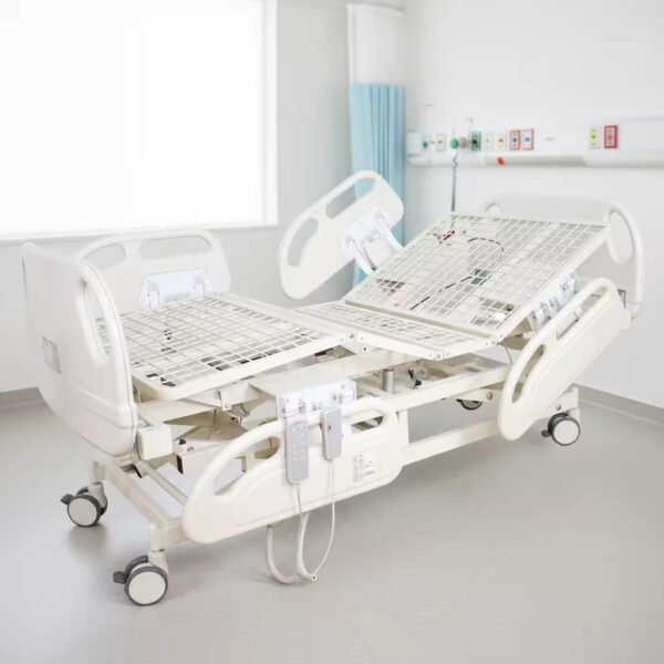 SR-GD04 Medical Grade Multifunctional ICU Bed 7 Functions Electric Hospital Bed for Patient Nursing and Care