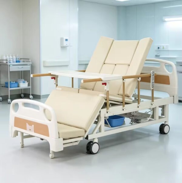 Main-03 TE-03 Multi-function Nursing Bed Motorized Manual Multi-Function Half Bending Nursing Hospital Bed