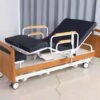 Main-03 SE-180 Rotation Bed for Home Care Patient Electric Wooden Hospital Beds for Home Nursing Home Care Bed for the Elderly