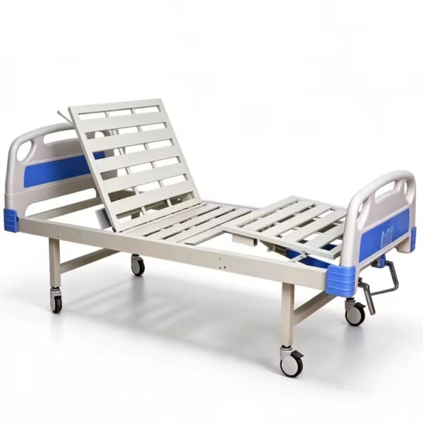 Main-04 T-02 2 Crank Bed Chinese Manufacturer Two Crank Manual Hospital Bed