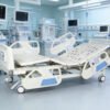 SR-GD01 Five Function Electric Bed with Weight Scale Hospital Furniture Medical ICU 5-function Electric Hospital Nursing Bed