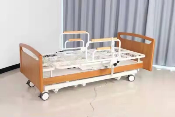Main-04 SE-180 Rotation Bed for Home Care Patient Electric Wooden Hospital Beds for Home Nursing Home Care Bed for the Elderly