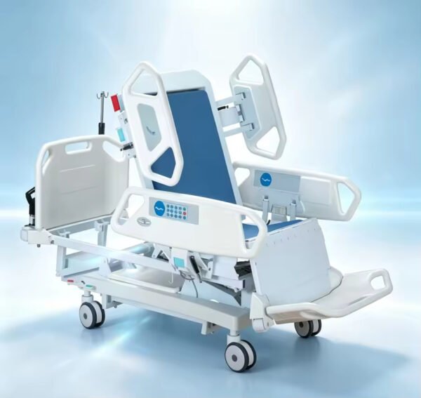 Main-04 SR-GD06 Eight Function Electric ICU Hospital Bed