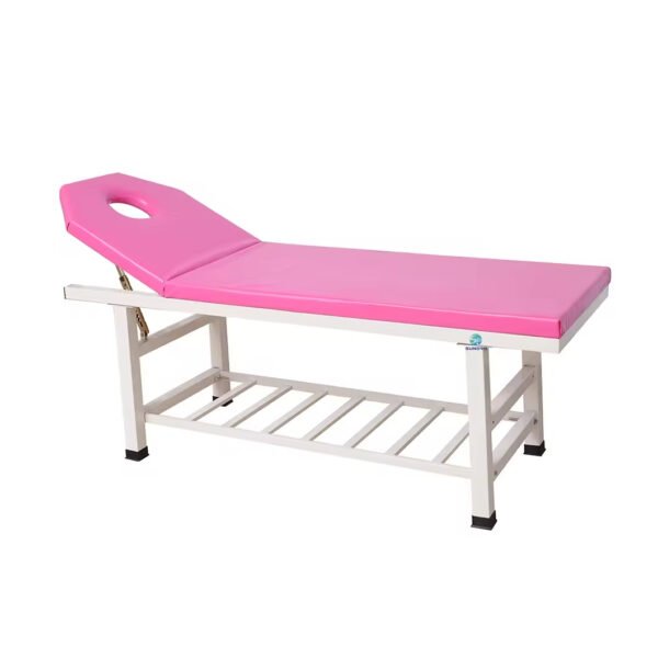 M003 Metal Frame Spa Massage Table for Facial Spa Bed Hospital Examination Bed Patient Comfort Durable