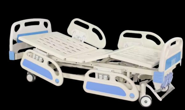 Main-05 T-401 The hospital special double bed, the medical nursing bed is manually adjusted, with guardrails, comfortable and durable