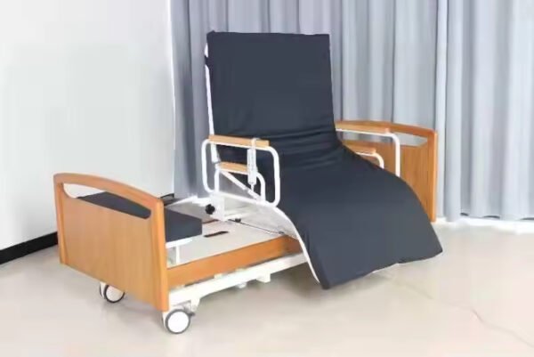 Main-05 SE-180 Rotation Bed for Home Care Patient Electric Wooden Hospital Beds for Home Nursing Home Care Bed for the Elderly