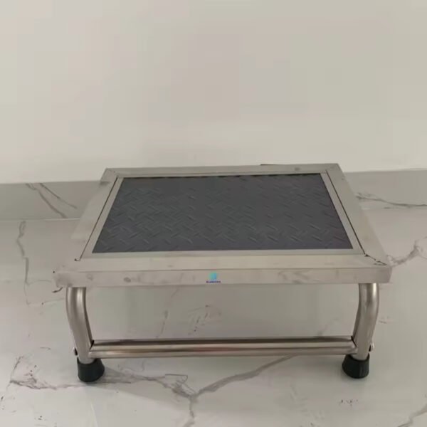 Main-06 SP-10 Sunoro Stainless Steel Pedal Thickened Non-Slip Footrest and Heightened Steps Examination Bed Stairs Step